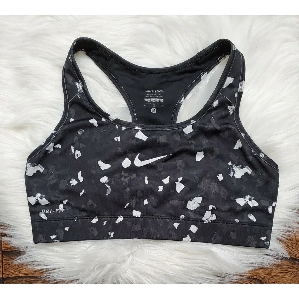 Nike Pro Dri-Fit Racerback Sports Bra Women's size Medium